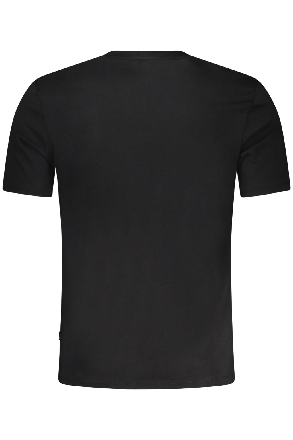 GUESS JEANS T-SHIRT MANICHE CORTE UOMO NERO