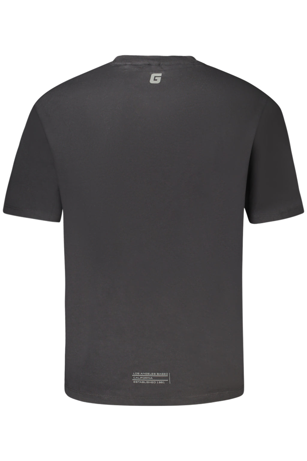 GUESS JEANS T-SHIRT MANICHE CORTE UOMO NERO