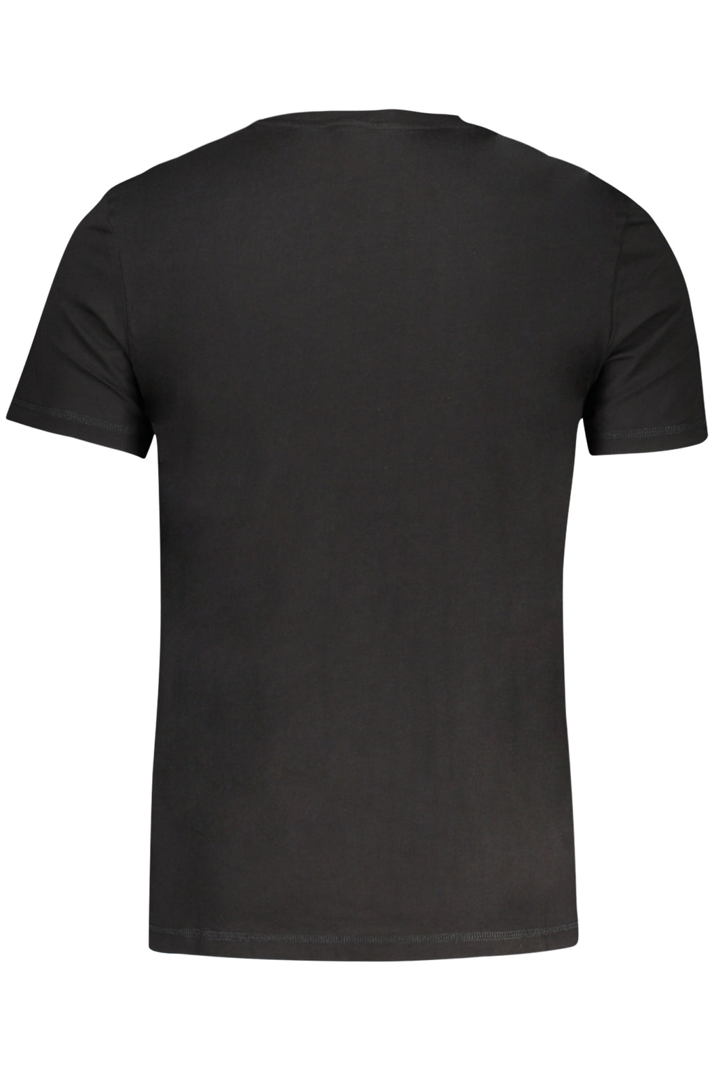 GUESS JEANS T-SHIRT MANICHE CORTE UOMO NERO