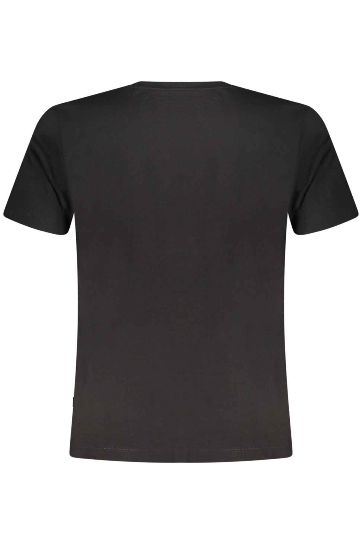 GUESS JEANS T-SHIRT MANICHE CORTE UOMO NERO