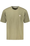 GUESS JEANS T-SHIRT MANICHE CORTE UOMO VERDE