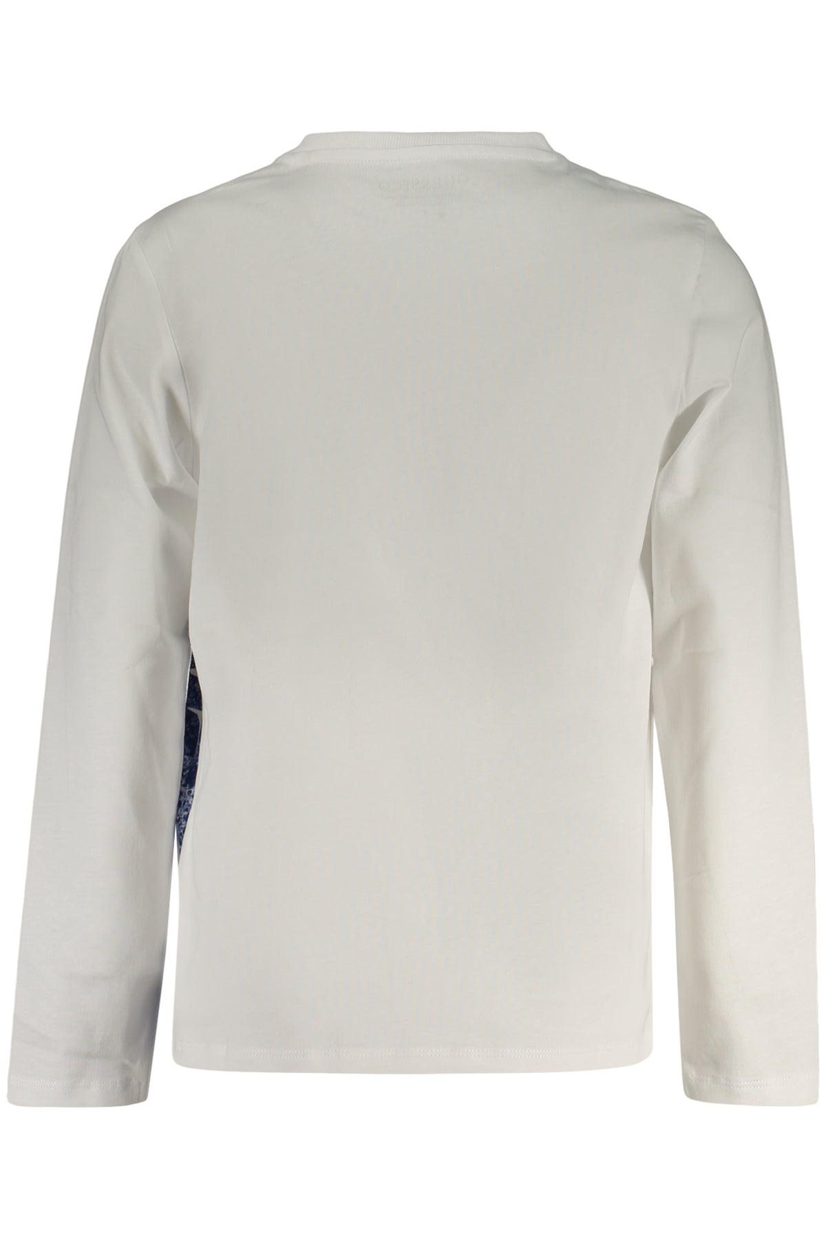 GUESS JEANS T-SHIRT MANICHE LUNGHE BAMBINO BIANCO