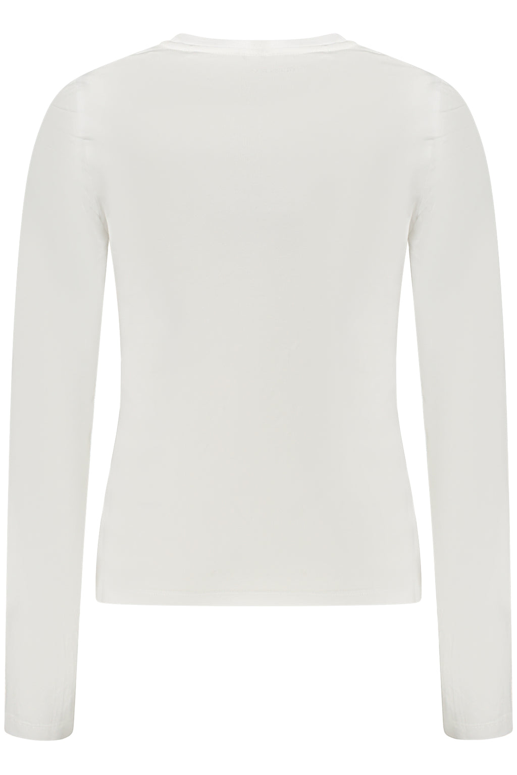 GUESS JEANS T-SHIRT MANICHE LUNGHE DONNA BIANCO