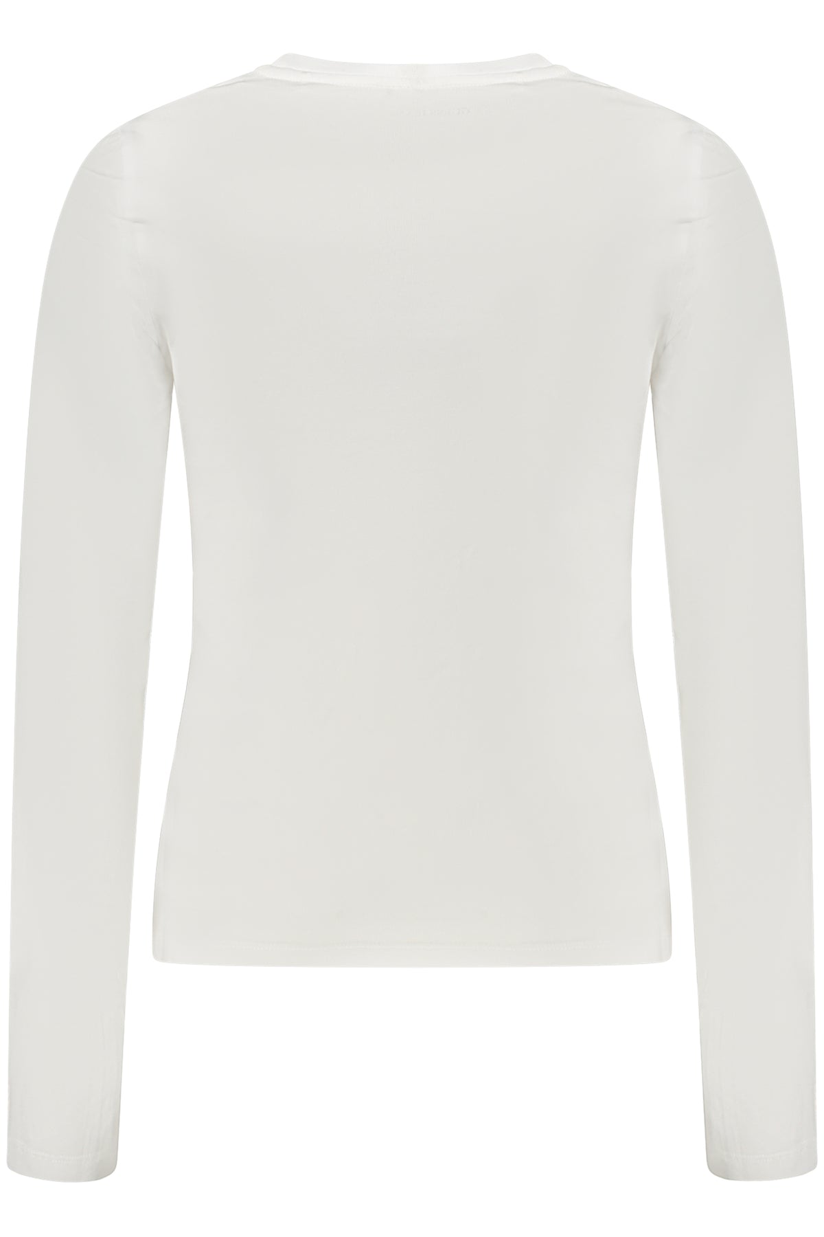 GUESS JEANS T-SHIRT MANICHE LUNGHE DONNA BIANCO
