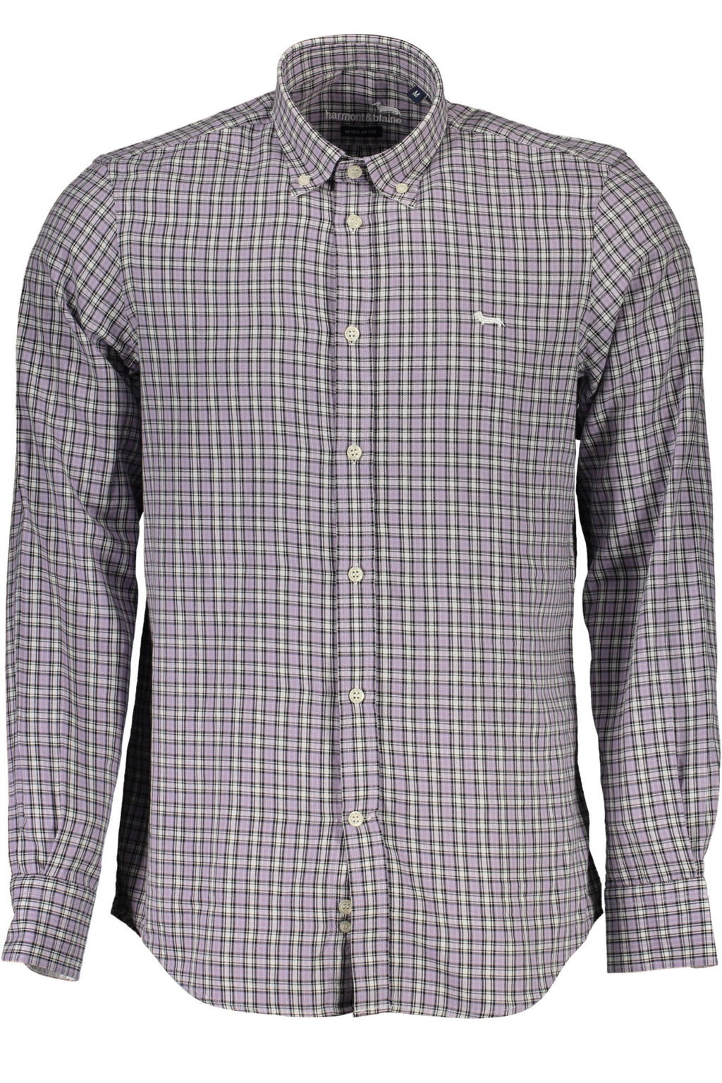 HARMONT & BLAINE CAMICIA MANICHE LUNGHE UOMO VIOLA