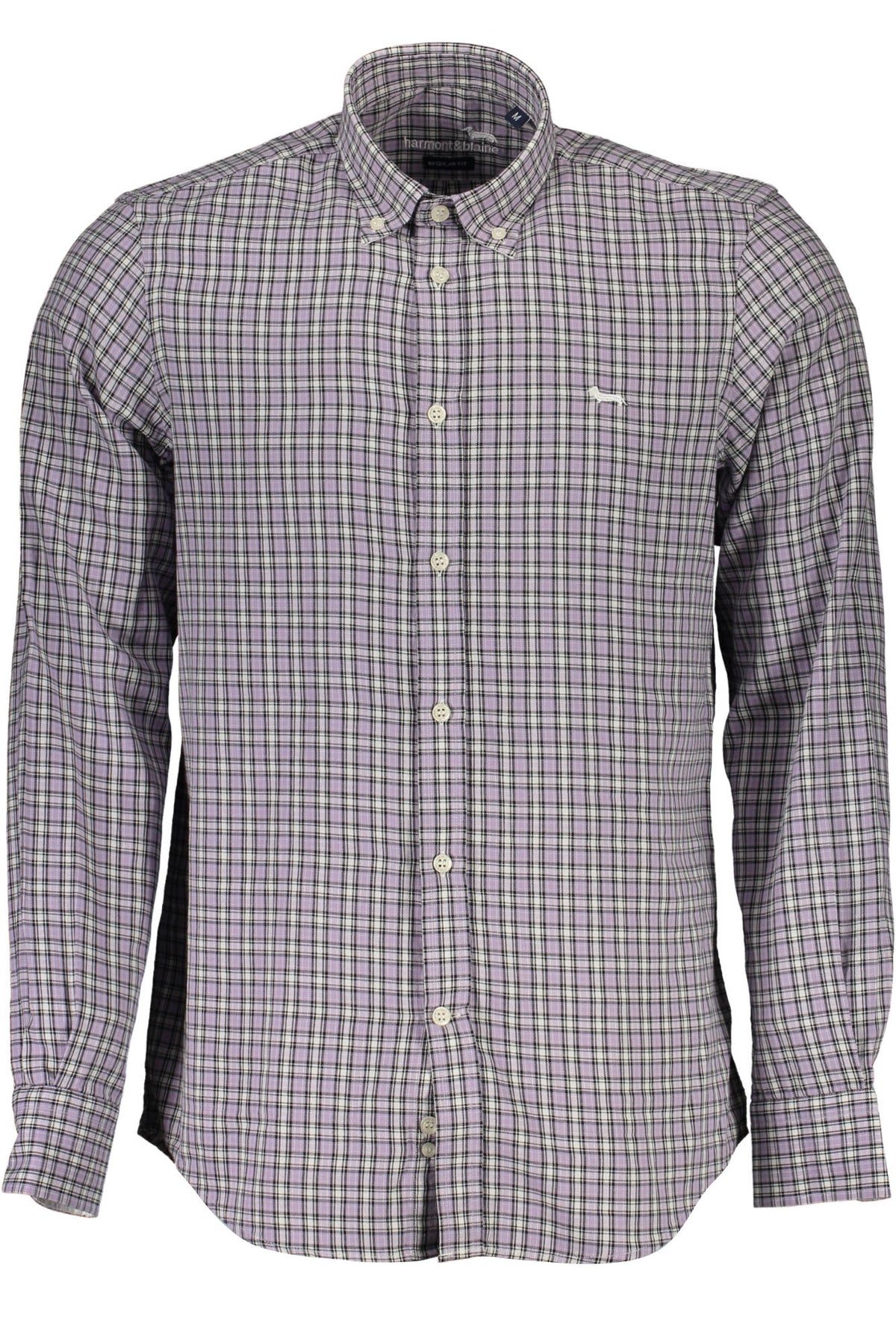 HARMONT & BLAINE CAMICIA MANICHE LUNGHE UOMO VIOLA