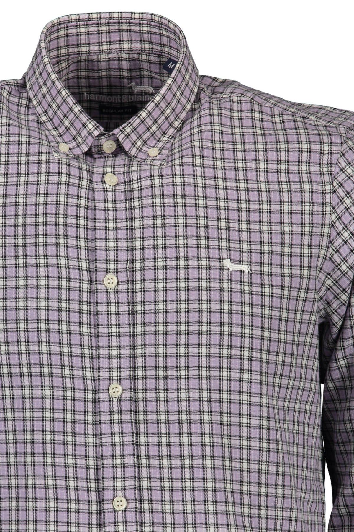 HARMONT & BLAINE CAMICIA MANICHE LUNGHE UOMO VIOLA