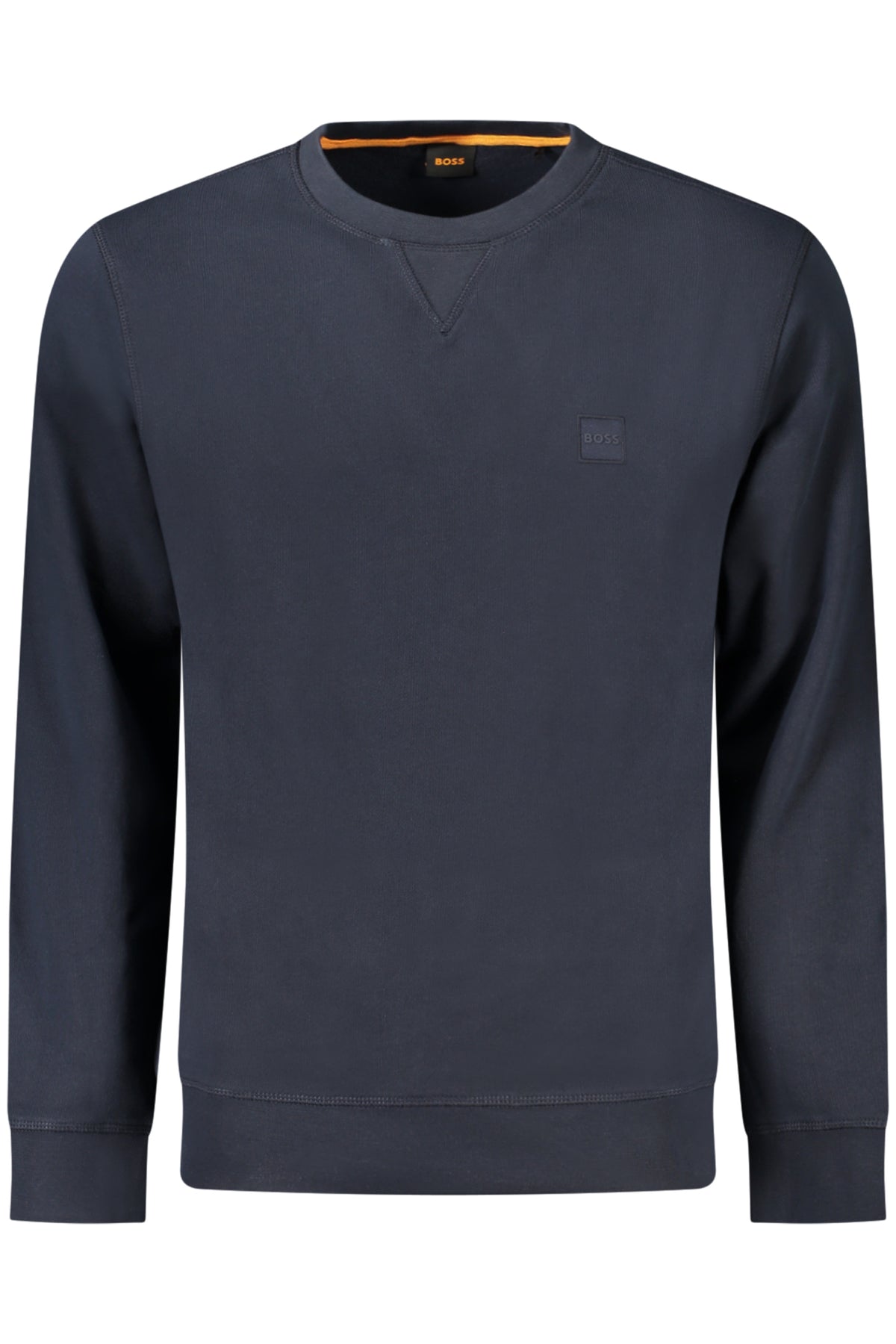 HUGO BOSS FELPA SENZA ZIP UOMO BLU