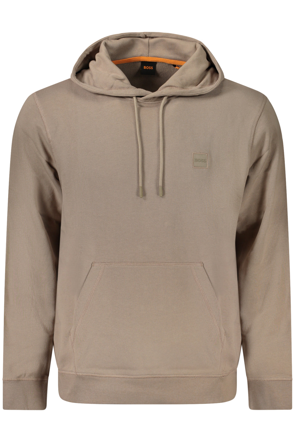 HUGO BOSS FELPA SENZA ZIP UOMO MARRONE
