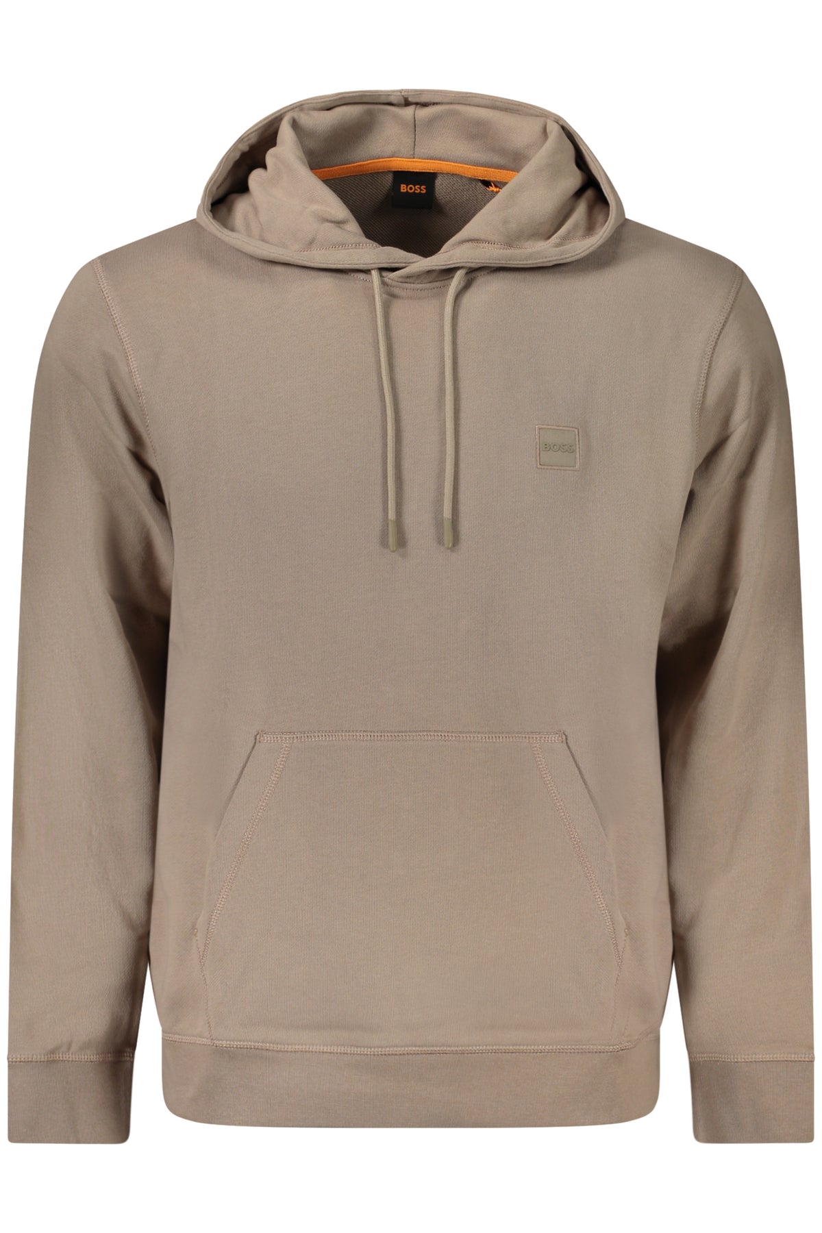 HUGO BOSS FELPA SENZA ZIP UOMO MARRONE