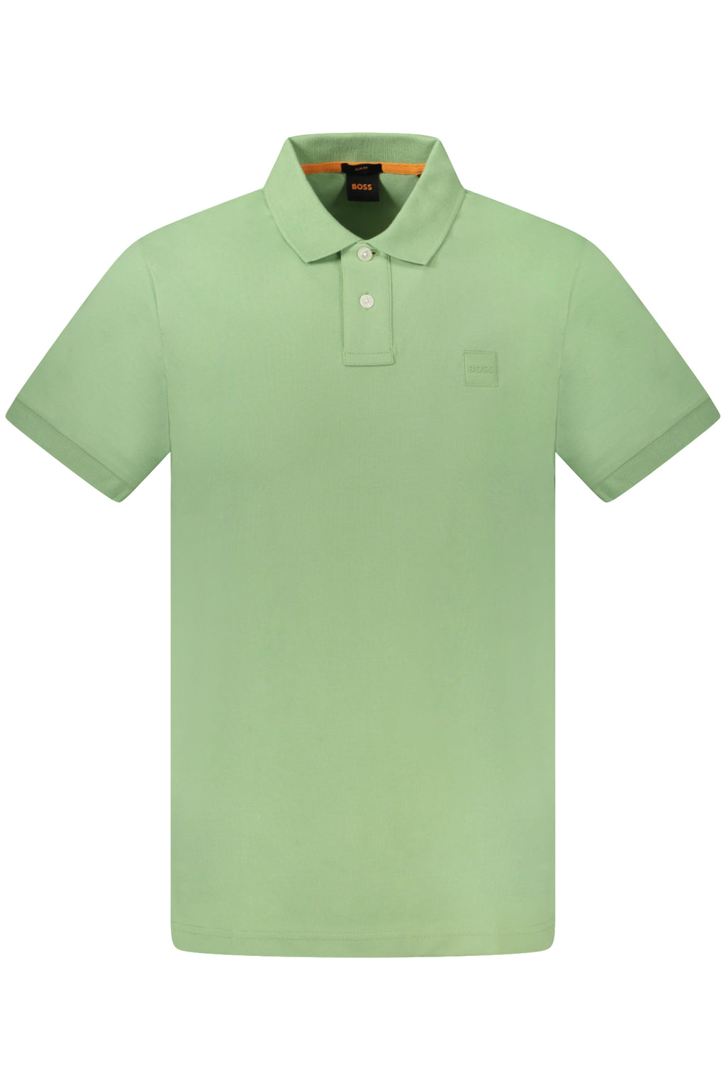 HUGO BOSS POLO MANICHE CORTE UOMO VERDE