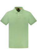 HUGO BOSS POLO MANICHE CORTE UOMO VERDE