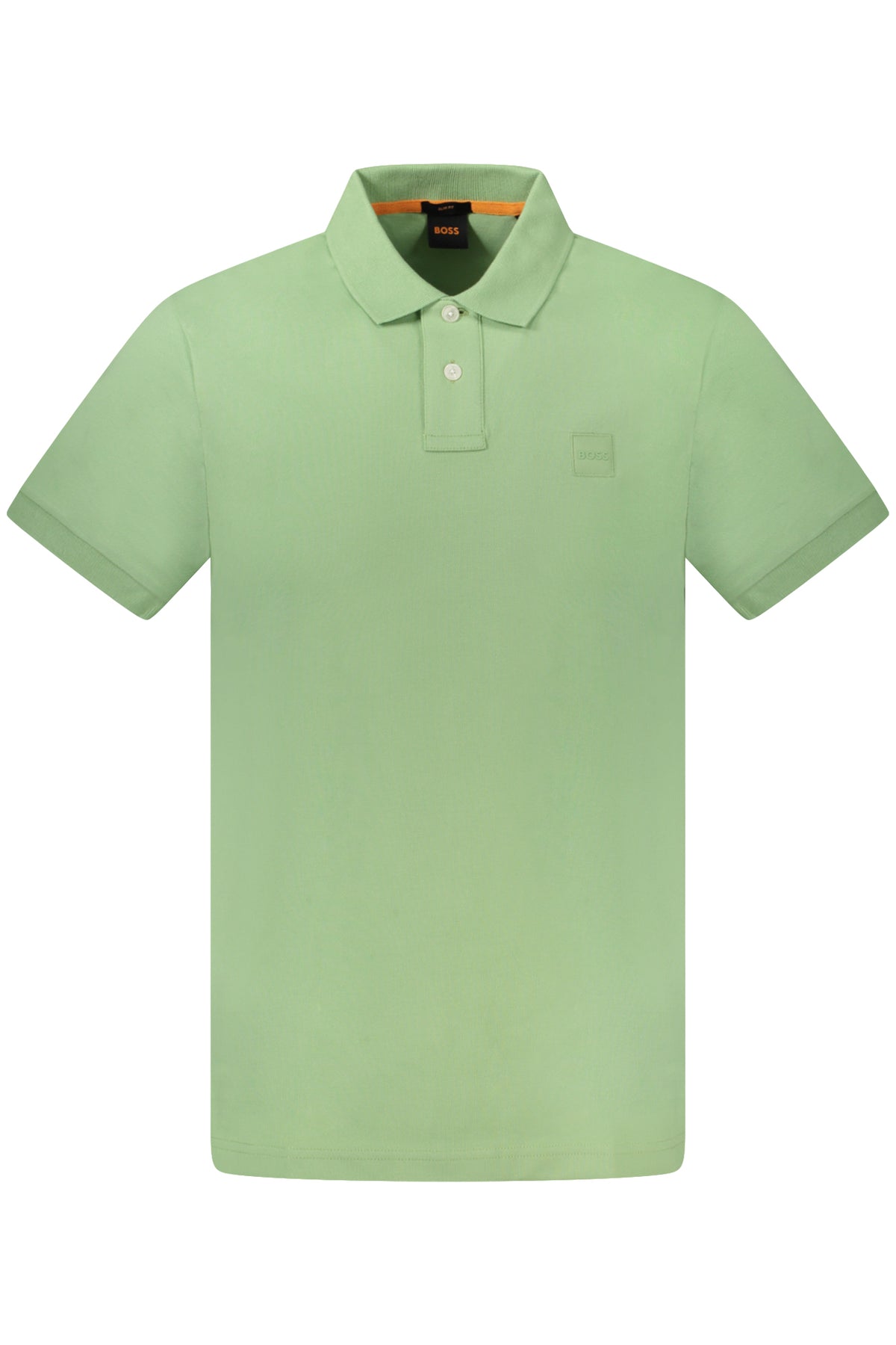 HUGO BOSS POLO MANICHE CORTE UOMO VERDE