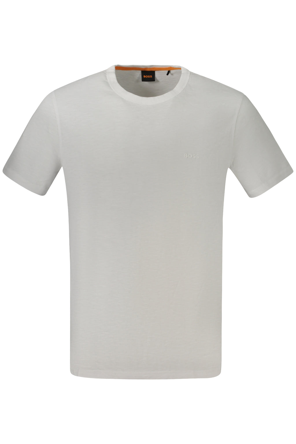 HUGO BOSS T-SHIRT MANICHE CORTE UOMO BIANCO