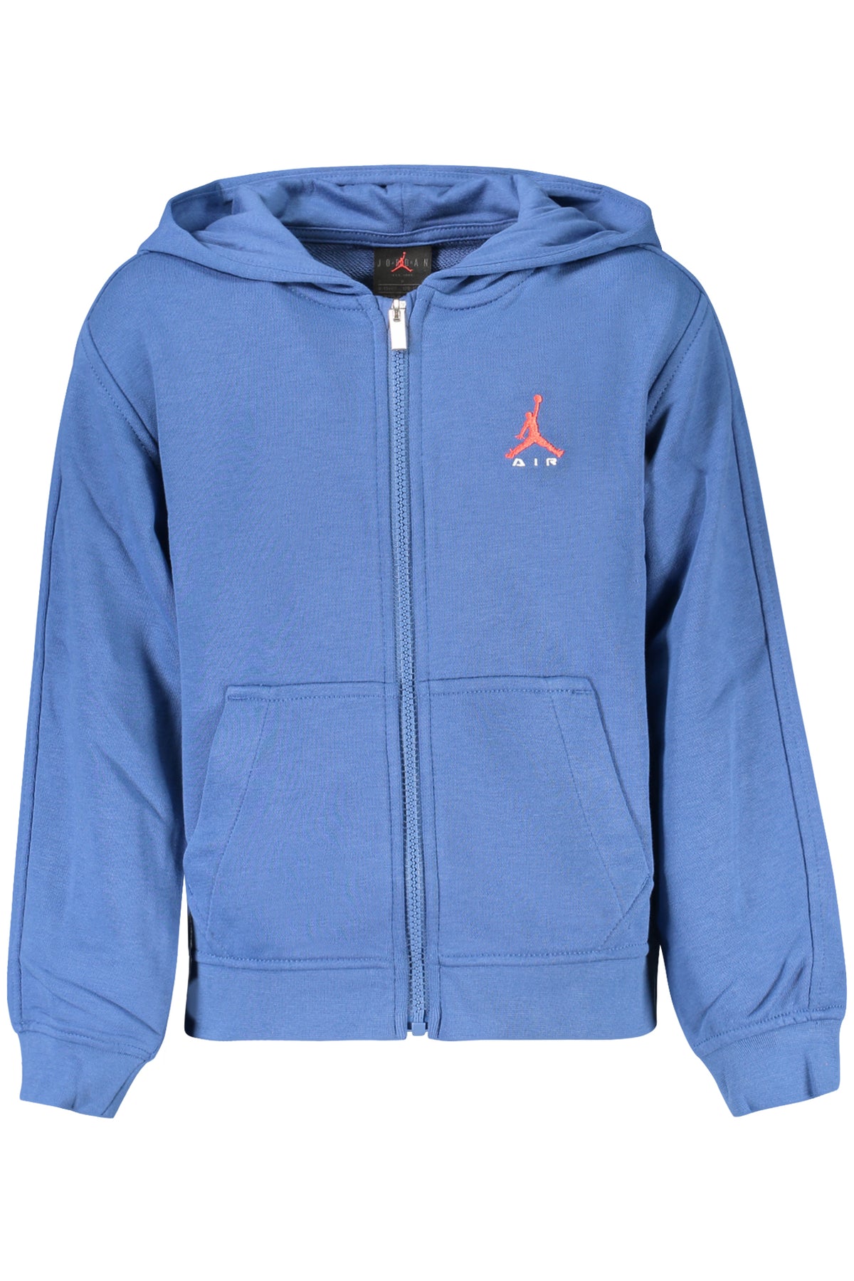 JORDAN FELPA CON ZIP BAMBINO BLU