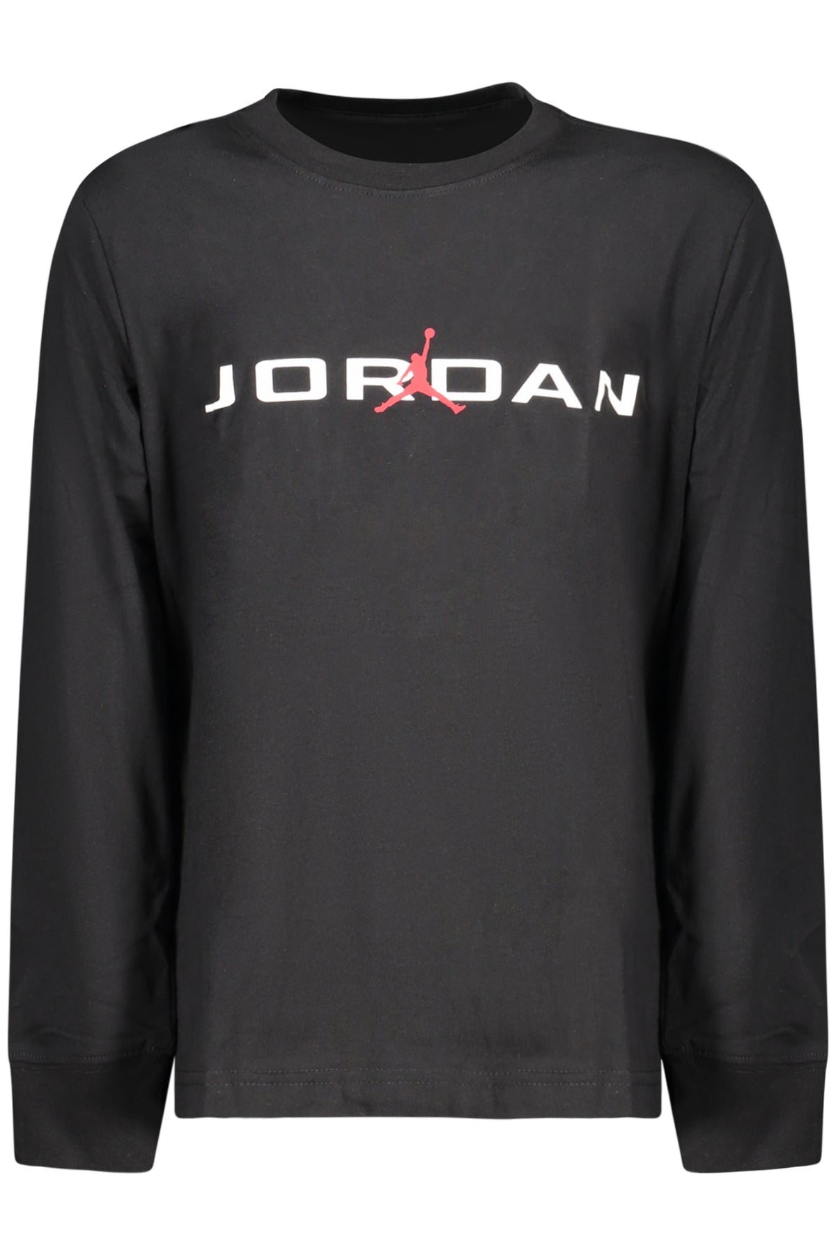 JORDAN T-SHIRT MANICHE LUNGHE BAMBINO NERO