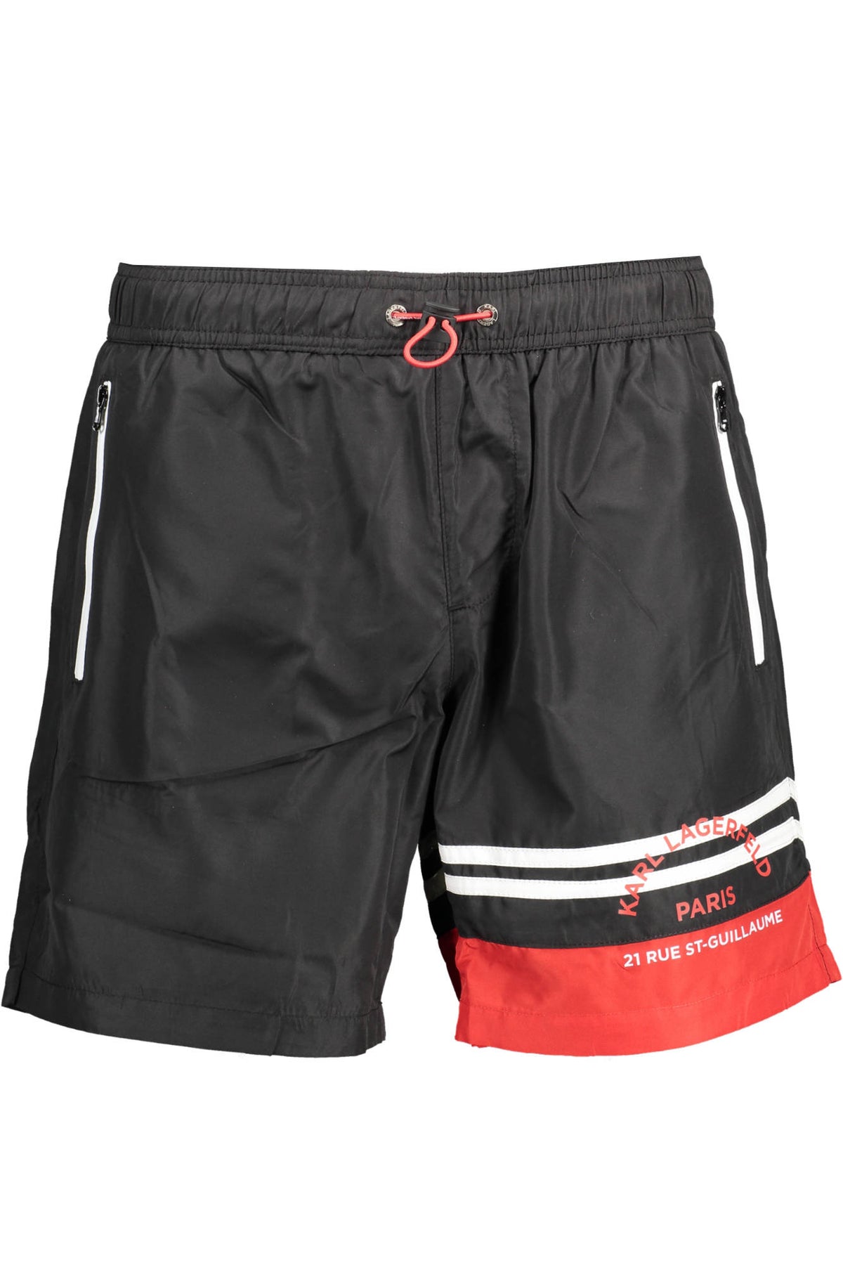 KARL LAGERFELD BEACHWEAR COSTUME PARTE SOTTO UOMO NERO