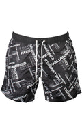 KARL LAGERFELD BEACHWEAR COSTUME PARTE SOTTO UOMO NERO