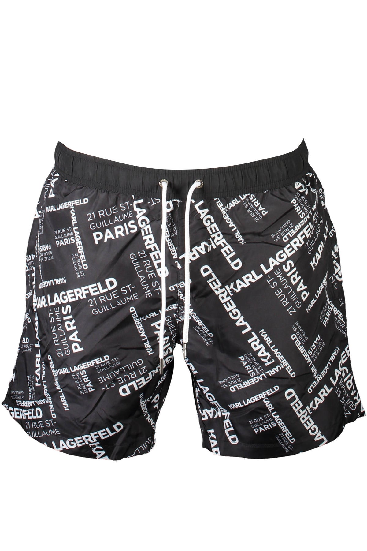 KARL LAGERFELD BEACHWEAR COSTUME PARTE SOTTO UOMO NERO