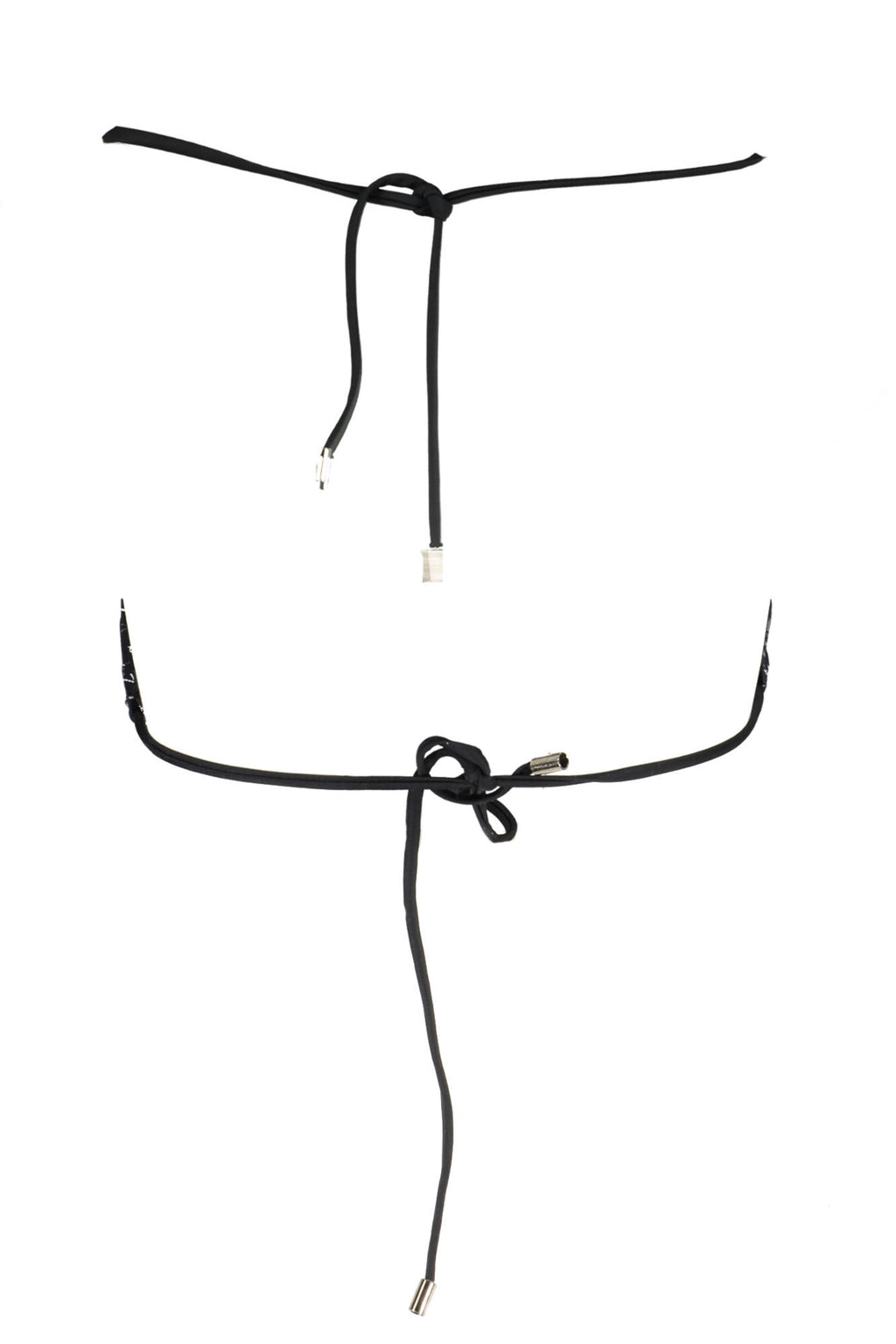 KARL LAGERFELD COSTUME PARTE SOPRA DONNA NERO