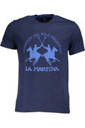 LA MARTINA T-SHIRT MANICHE CORTE UOMO BLU