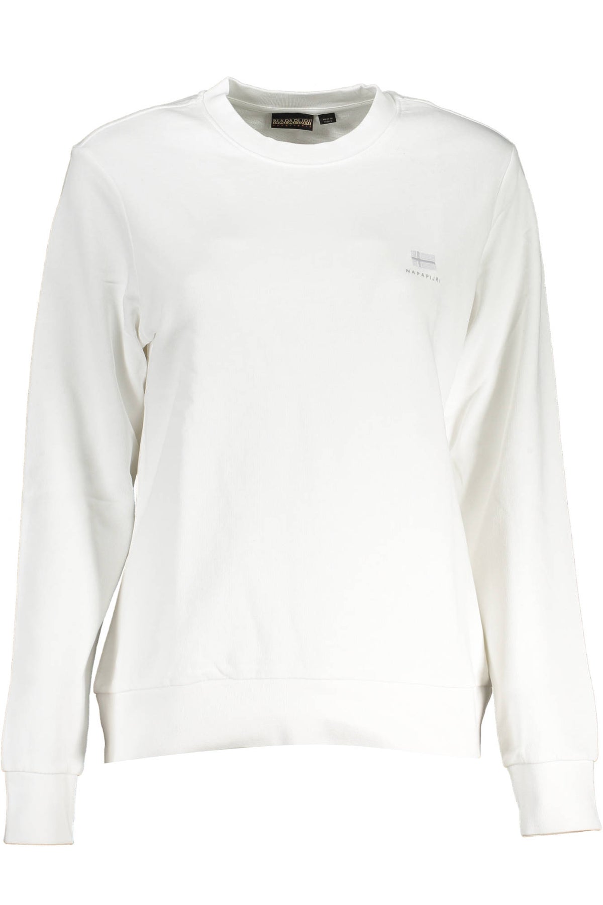 NAPAPIJRI FELPA SENZA ZIP DONNA BIANCO