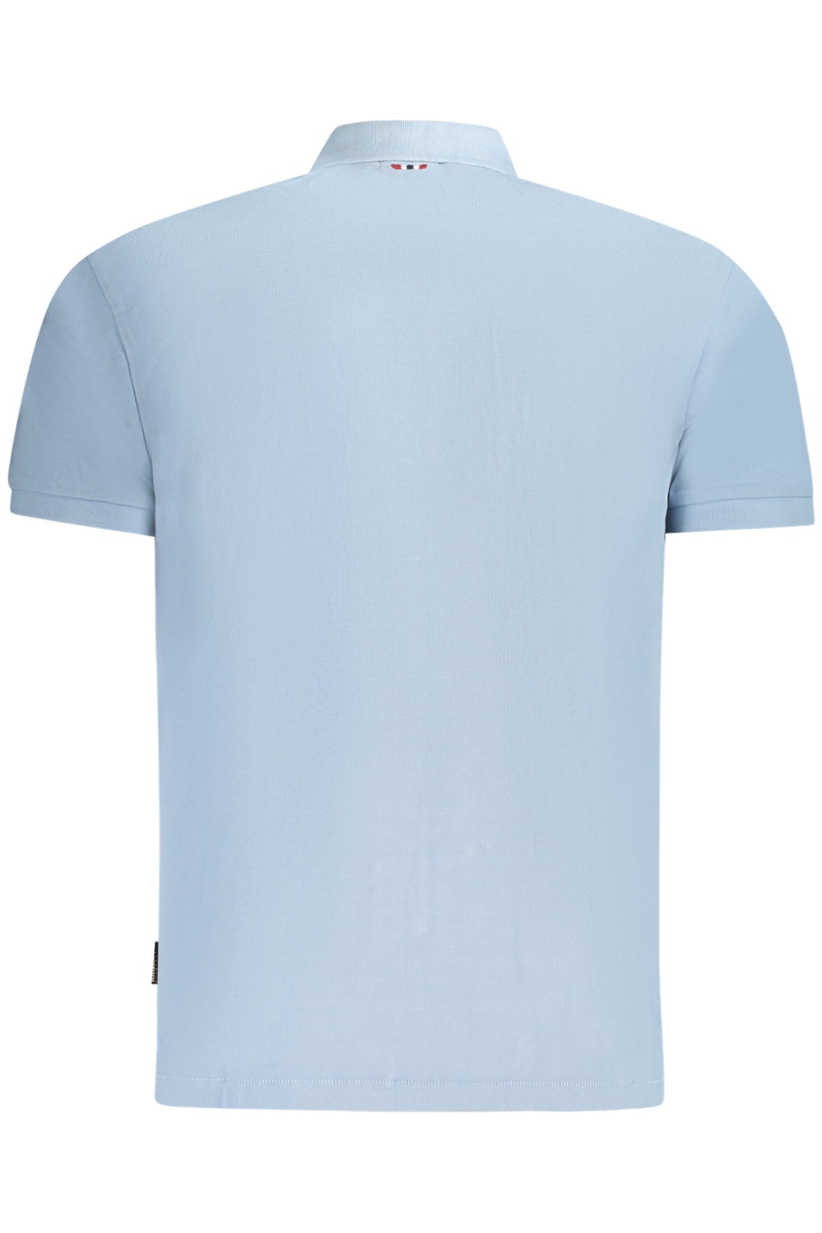 NAPAPIJRI POLO MANICHE CORTE UOMO AZZURRO