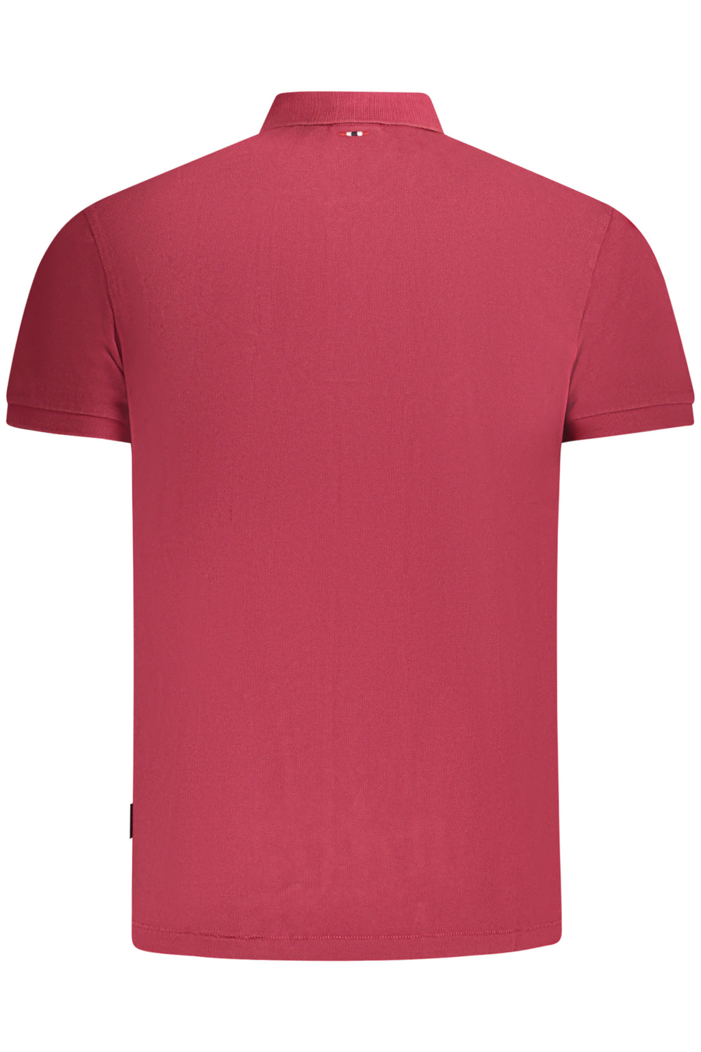 NAPAPIJRI POLO MANICHE CORTE UOMO ROSSO