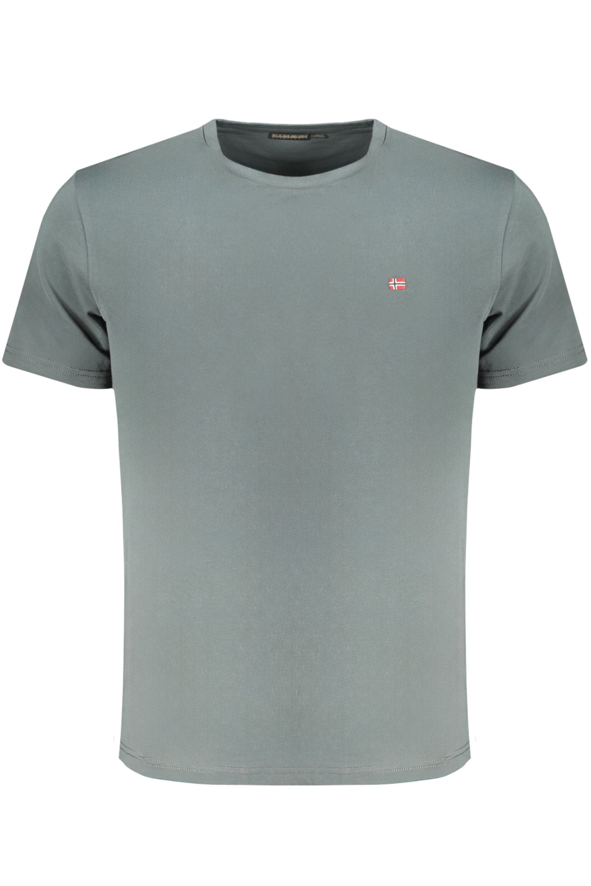 NAPAPIJRI T-SHIRT MANICHE CORTE UOMO VERDE