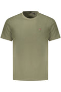 NAPAPIJRI T-SHIRT MANICHE CORTE UOMO VERDE