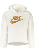 NIKE FELPA SENZA ZIP BAMBINA BIANCO