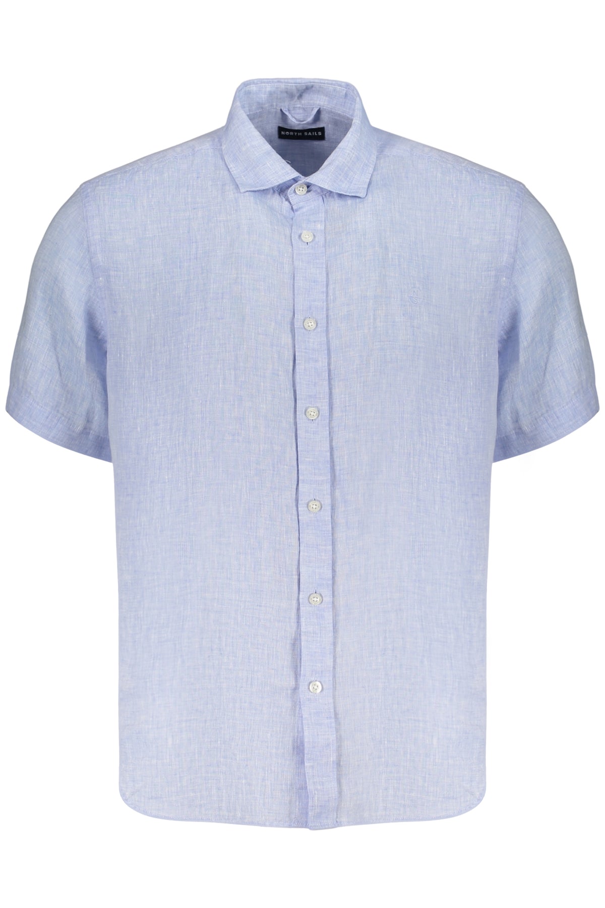 NORTH SAILS CAMICIA MANICHE CORTE UOMO AZZURRO