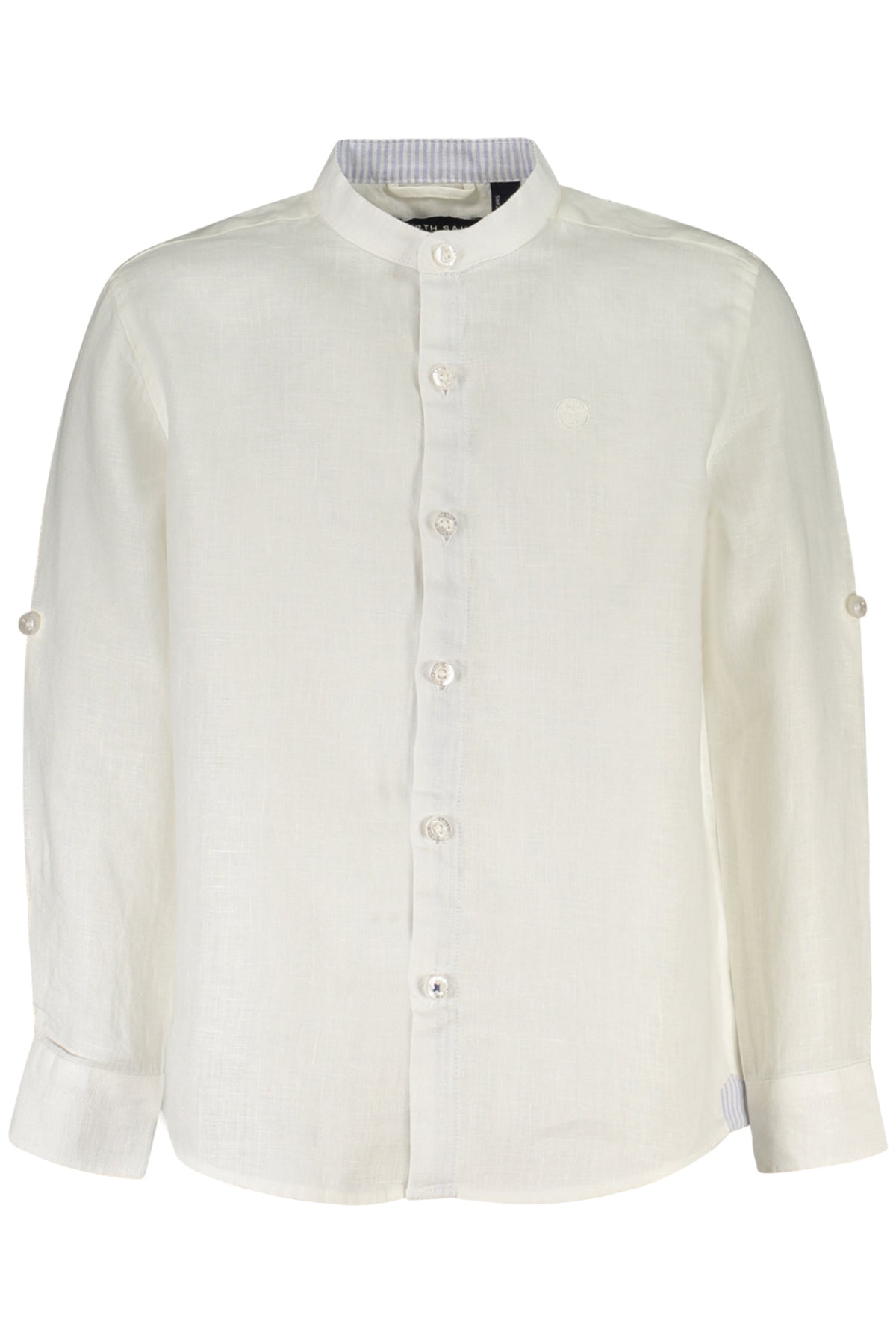 NORTH SAILS CAMICIA MANICHE LUNGHE BAMBINO BIANCO