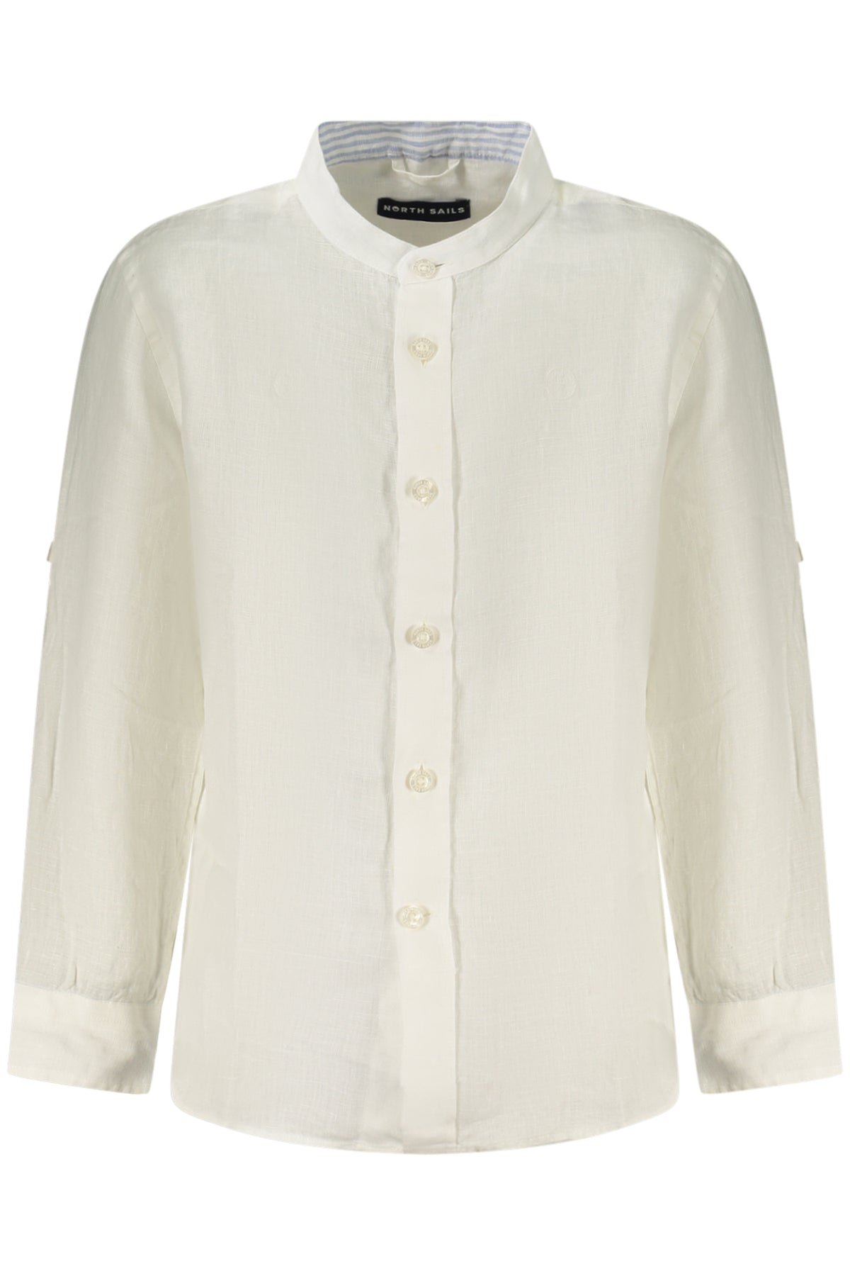 NORTH SAILS CAMICIA MANICHE LUNGHE BAMBINO BIANCO