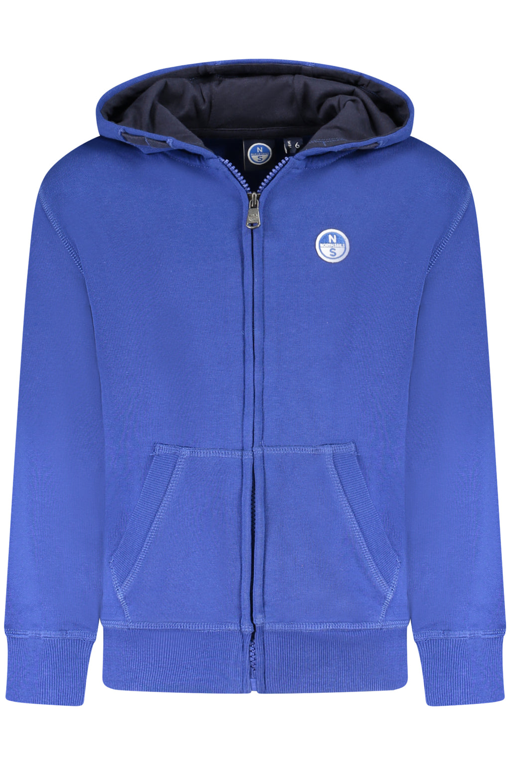 NORTH SAILS FELPA CON ZIP BAMBINO BLU
