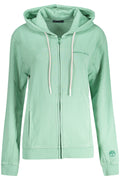 NORTH SAILS FELPA CON ZIP DONNA VERDE