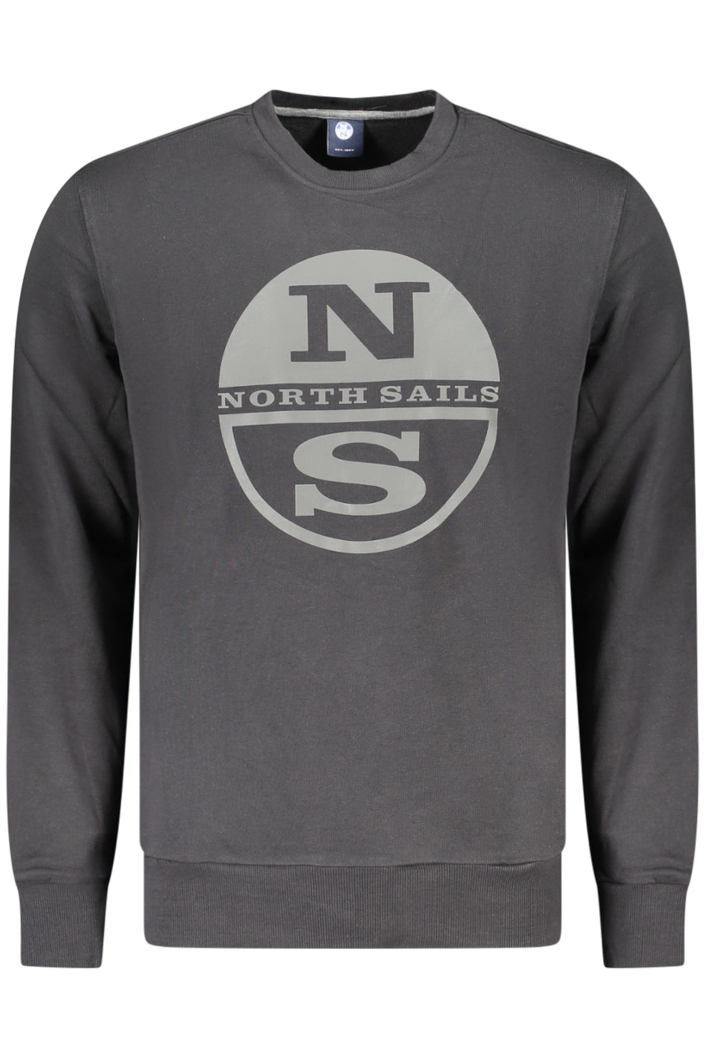 NORTH SAILS FELPA SENZA ZIP UOMO NERO