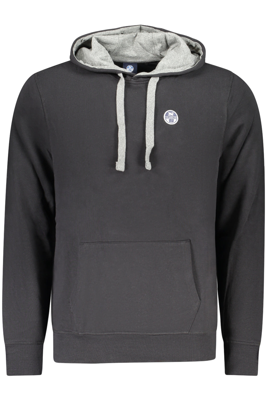NORTH SAILS FELPA SENZA ZIP UOMO NERO