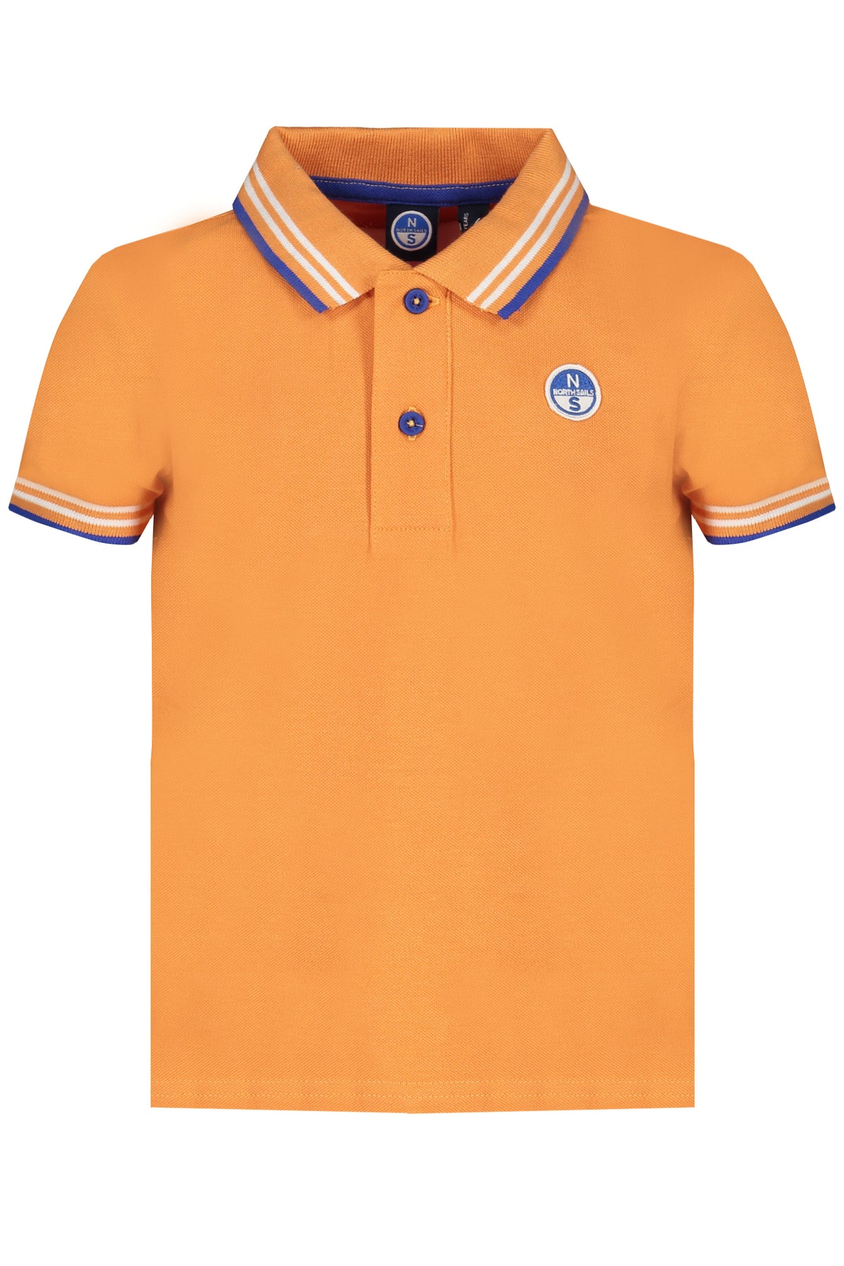 NORTH SAILS POLO MANICHE CORTE BAMBINO ARANCIO