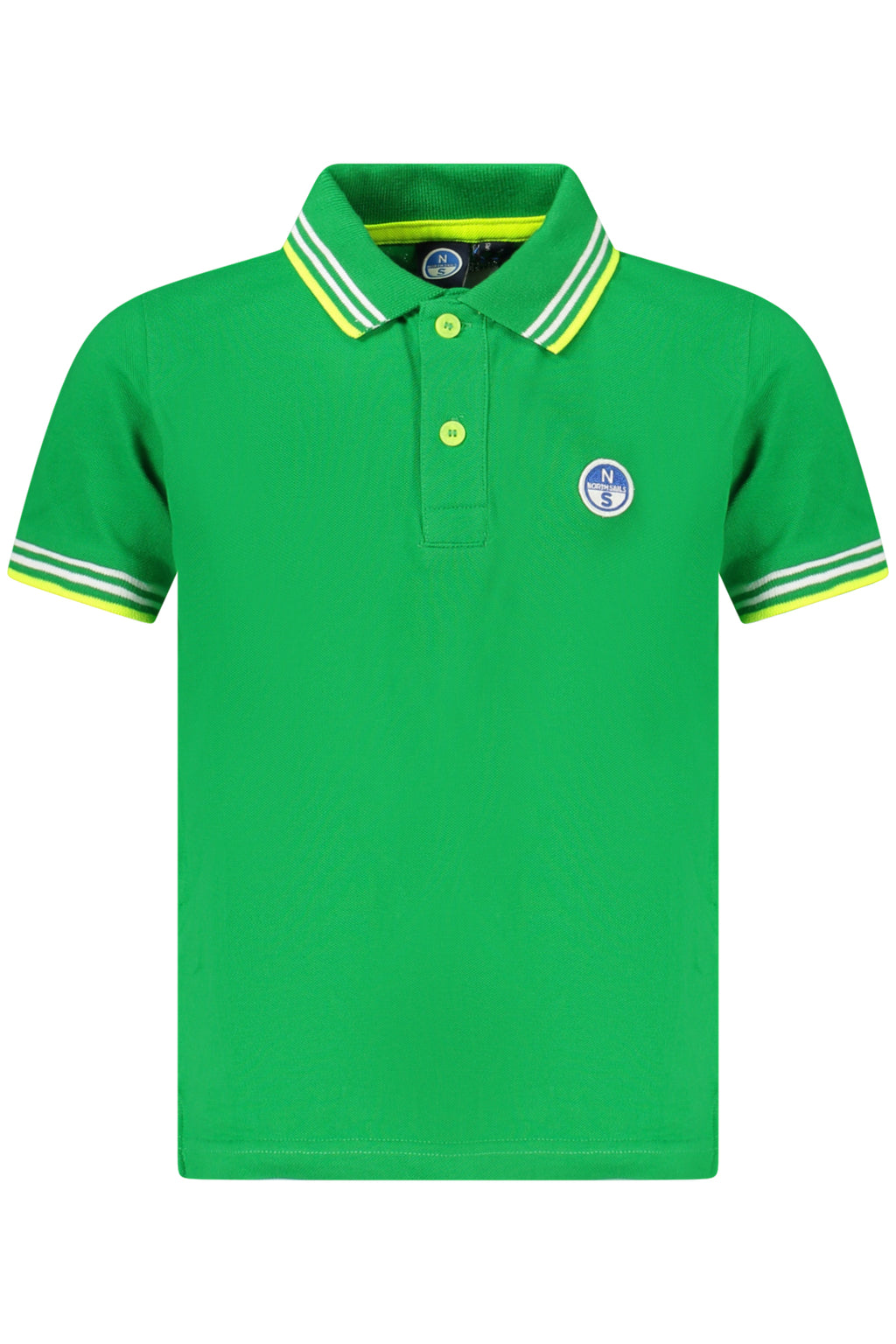 NORTH SAILS POLO MANICHE CORTE BAMBINO VERDE