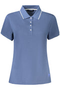 NORTH SAILS POLO MANICHE CORTE DONNA BLU
