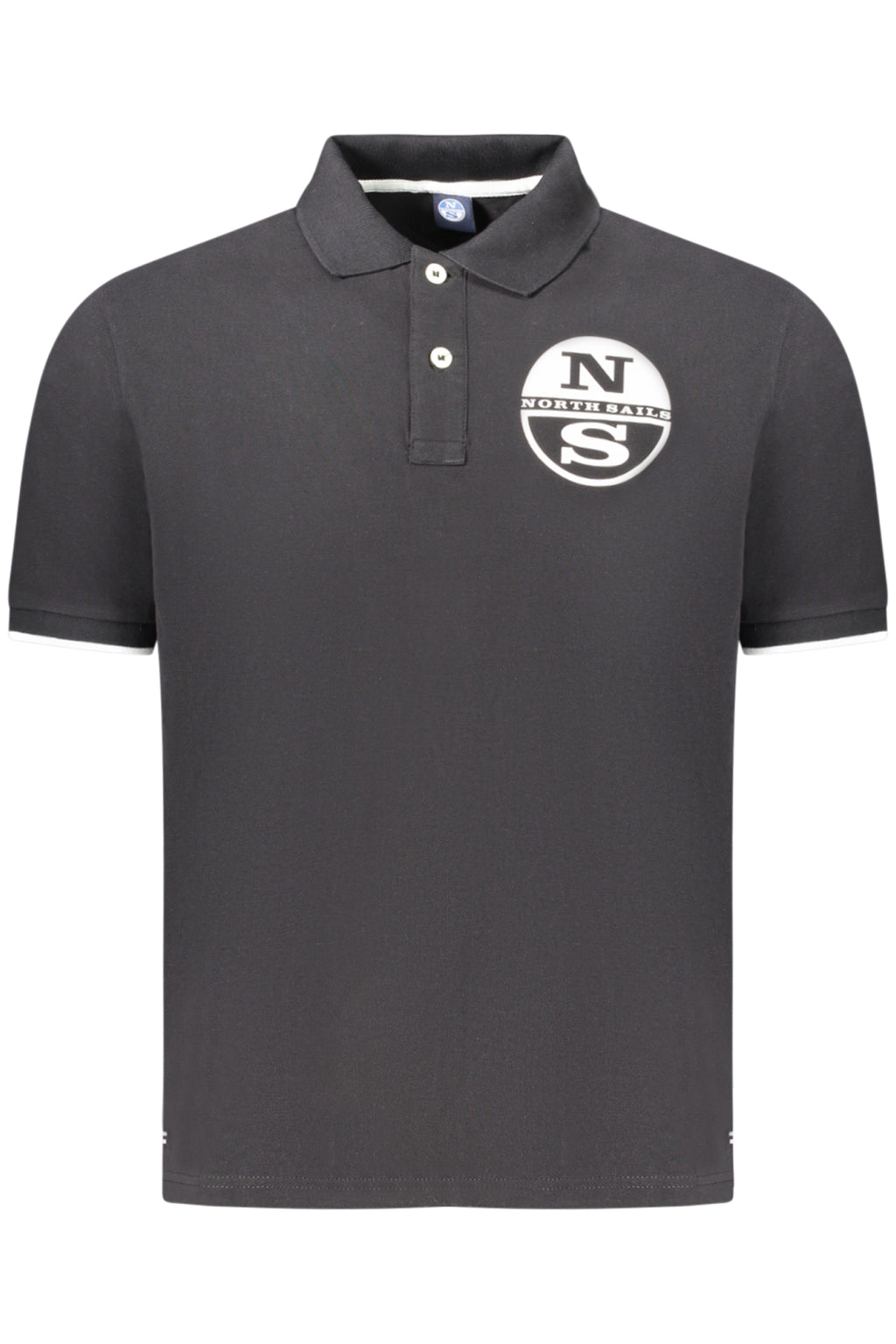 NORTH SAILS POLO MANICHE CORTE UOMO NERO
