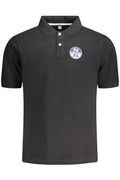 NORTH SAILS POLO MANICHE CORTE UOMO NERO