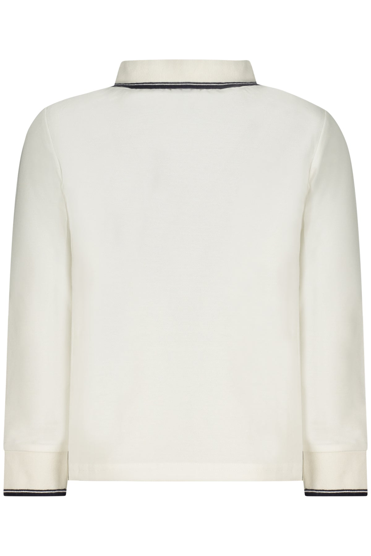 NORTH SAILS POLO MANICHE LUNGHE BAMBINO BIANCO