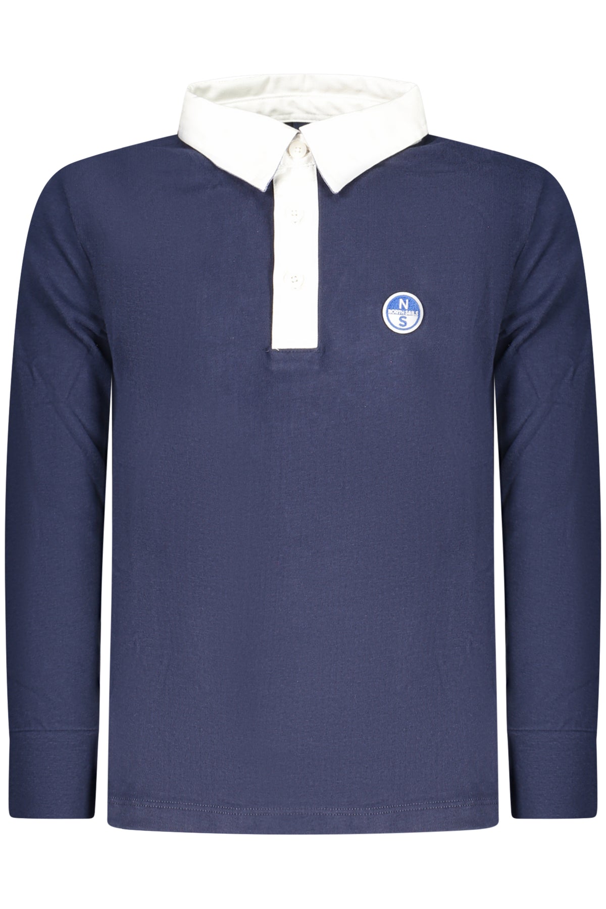 NORTH SAILS POLO MANICHE LUNGHE BAMBINO BLU