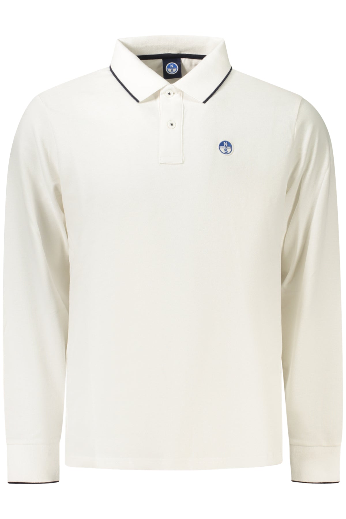 NORTH SAILS POLO MANICHE LUNGHE UOMO BIANCO