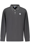 NORTH SAILS POLO MANICHE LUNGHE UOMO NERO