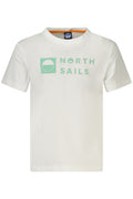 NORTH SAILS T-SHIRT MANICHE CORTE BAMBINO BIANCO