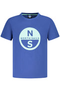 NORTH SAILS T-SHIRT MANICHE CORTE BAMBINO BLU