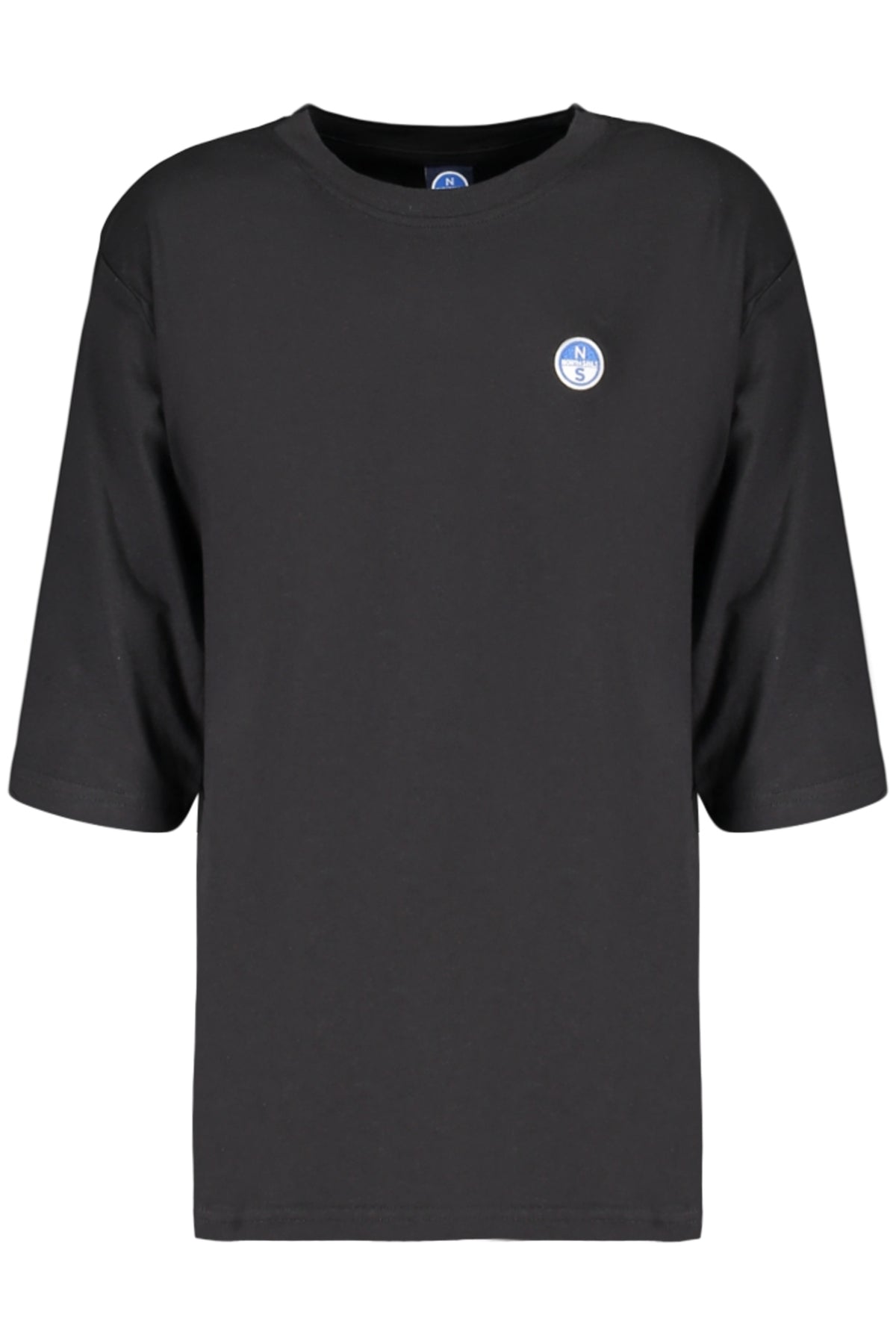 NORTH SAILS T-SHIRT MANICHE CORTE BAMBINO NERO